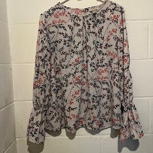 Lot of 3 Floral Print Blouses Women’s Medium